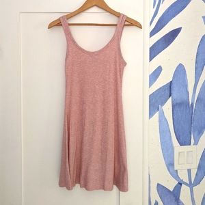 Forever 21 ribbed tank dress in pink